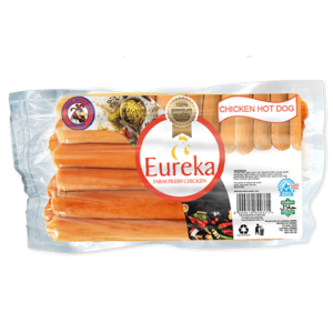 Eureka chicken hot dogs pack